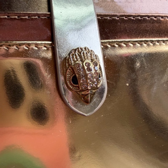 Kurt Geiger Gold Card Holder - Picture 2 of 5